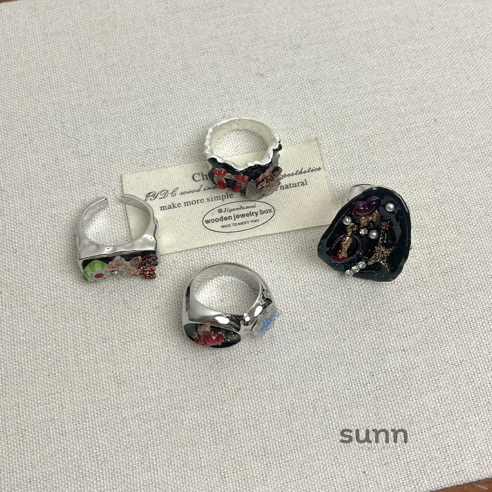 Issabella Molten Metal Ring [5KADWM00]