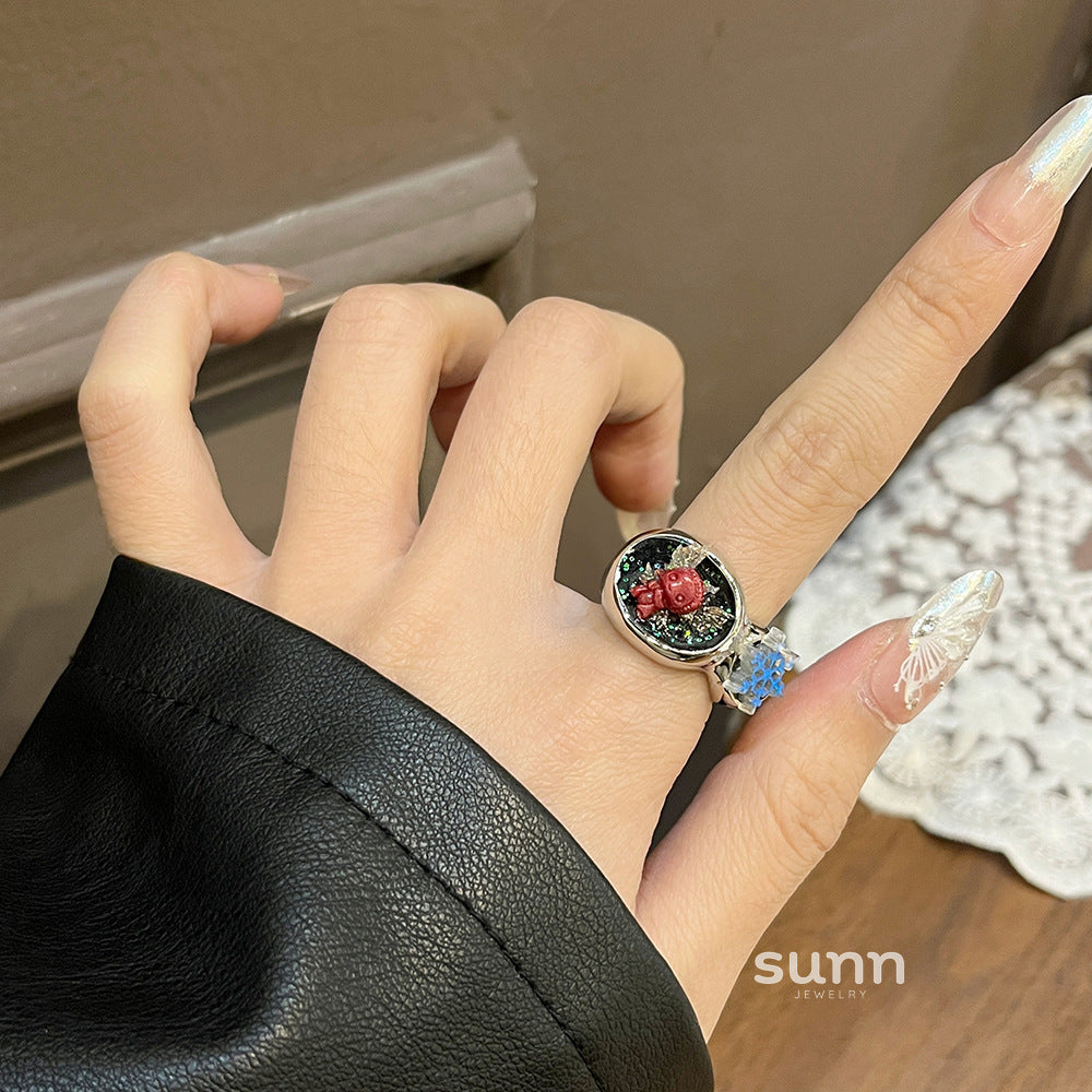 Issabella Molten Metal Ring [AVP3ME9P]