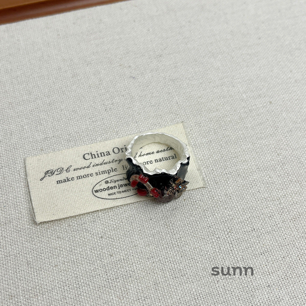 Issabella Molten Metal Ring [JNFO9D5V]