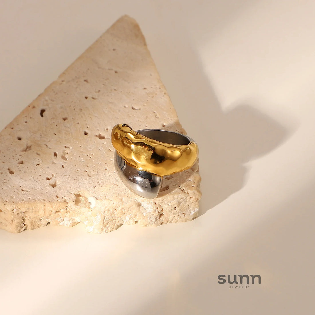 Ivette Linked Cross Ring