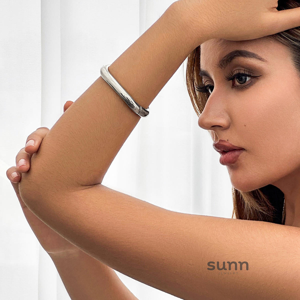 Ivey Asymmetrical Heart Bracelet [SGK7XO1X]
