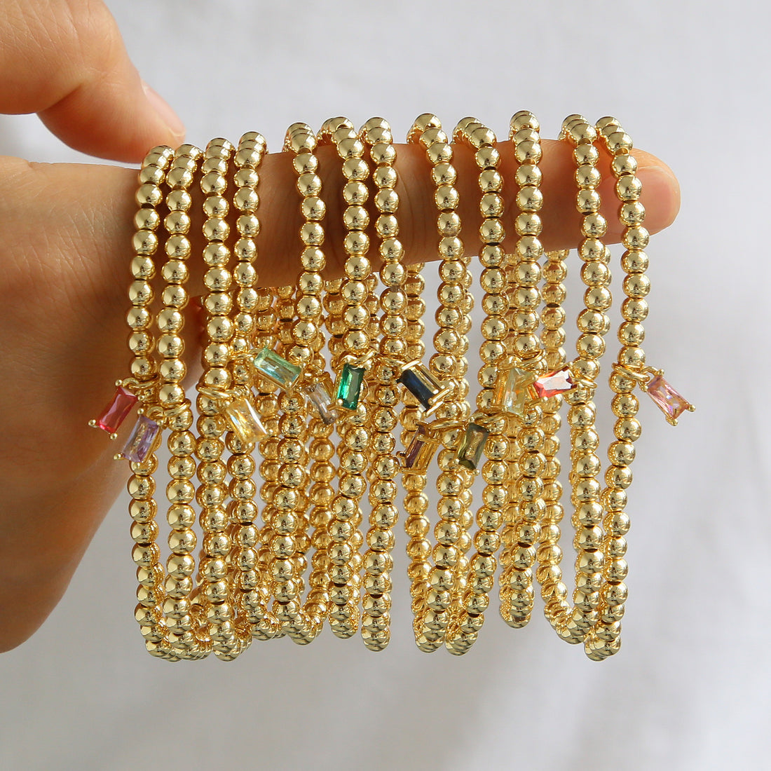 Ivyana Golden Birthstone Bracelet [3NPYGVC8]