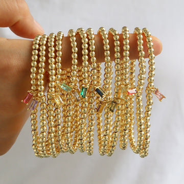 Ivyana Golden Birthstone Bracelet [3NPYGVC8]