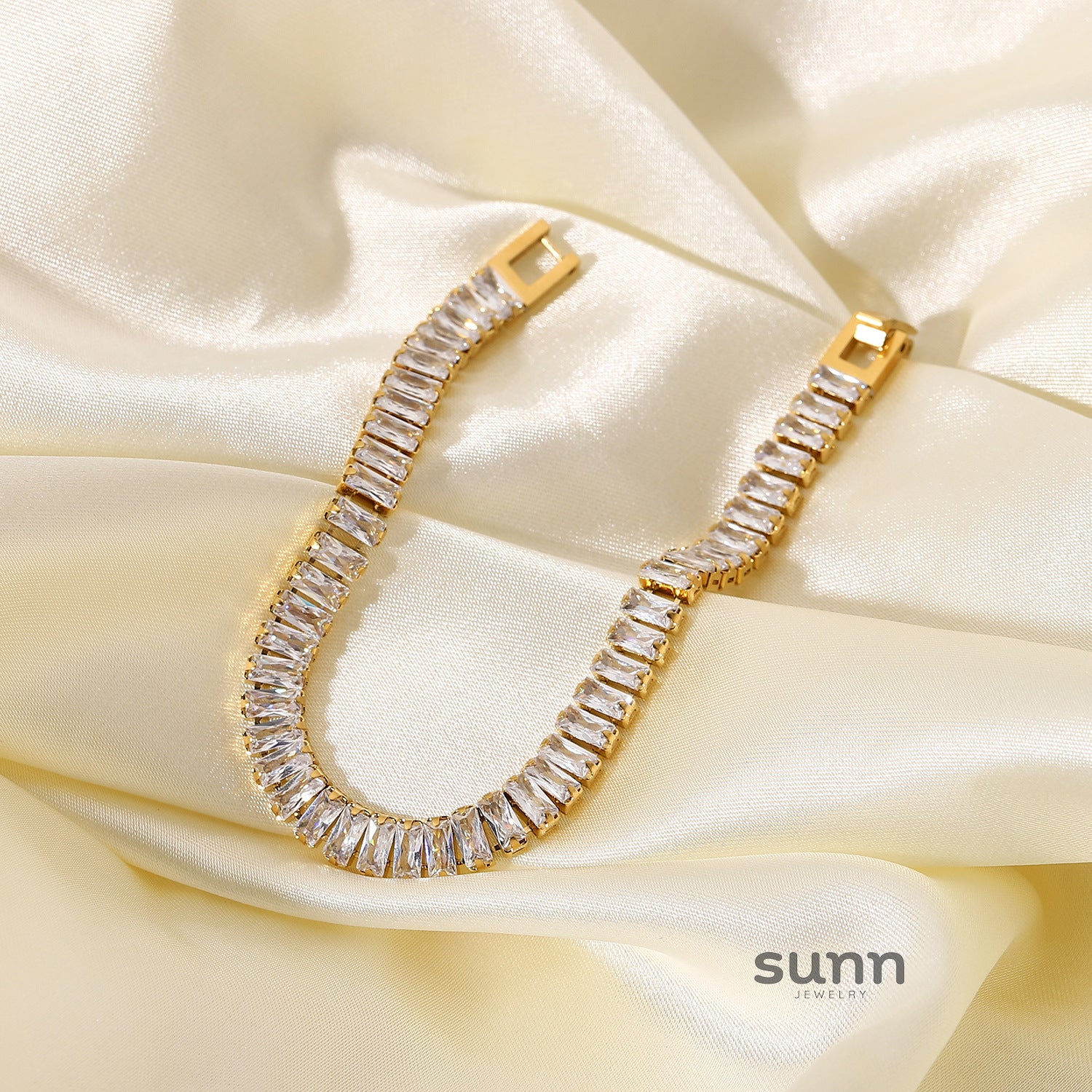 Iyla Sparkling Zircon Bracelet [H54YO6JL]