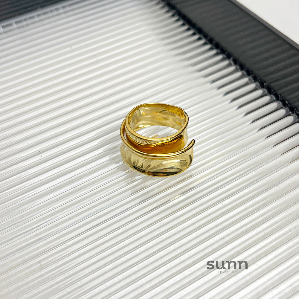 Iylah Abstract Layered Ring [Q7PC6FH2]