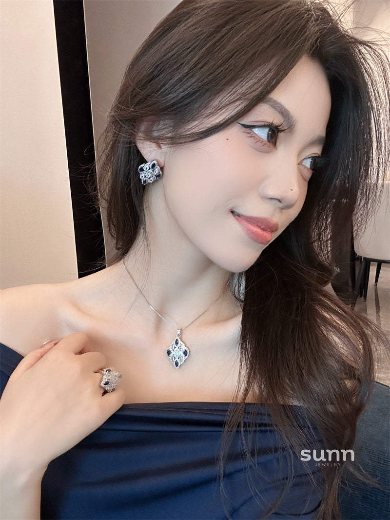 Izabell Baroque Zircon Jewelry Set [LQ5C4MZB]