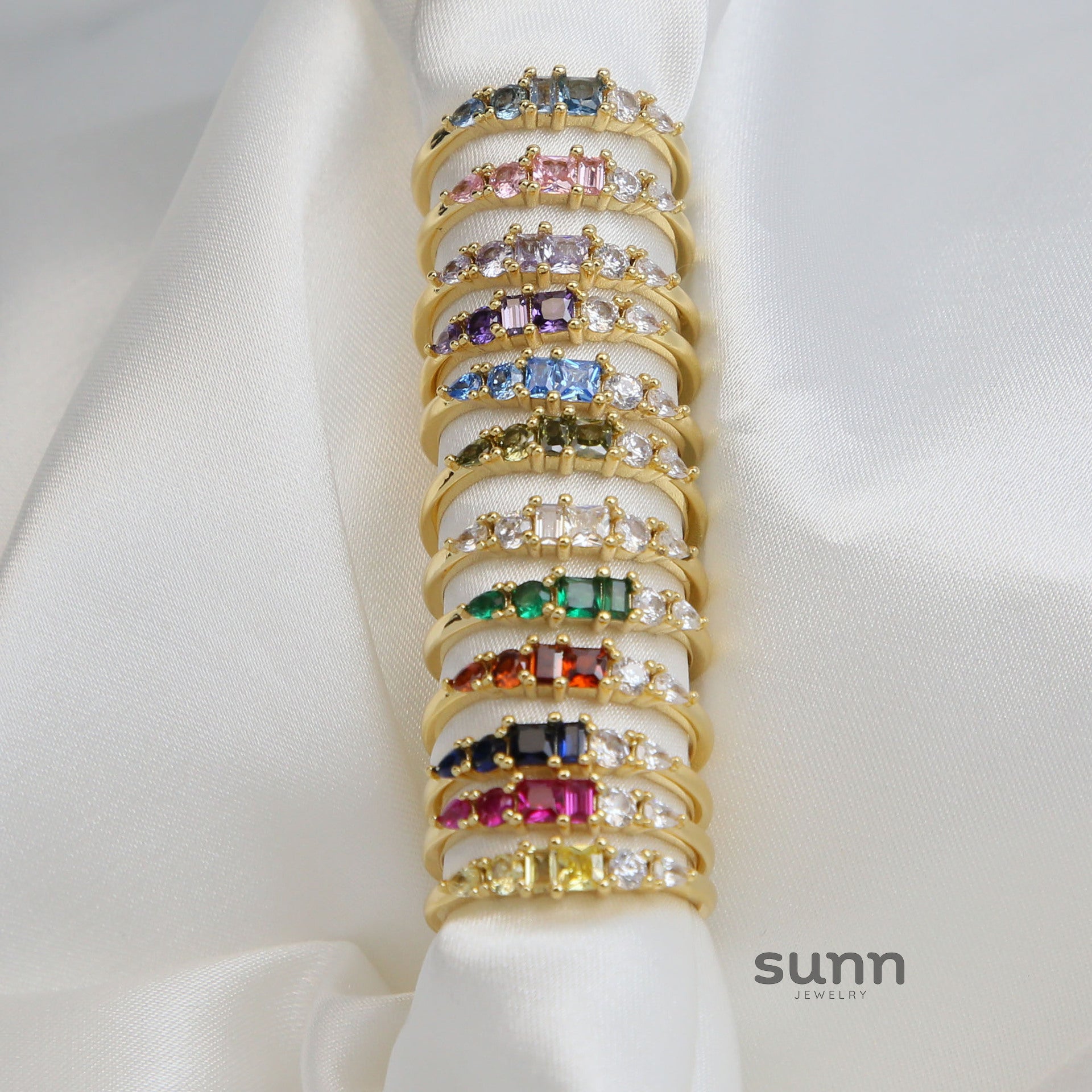 Izabelle Birthstone Zircon Ring [ZQJ2DTI0]