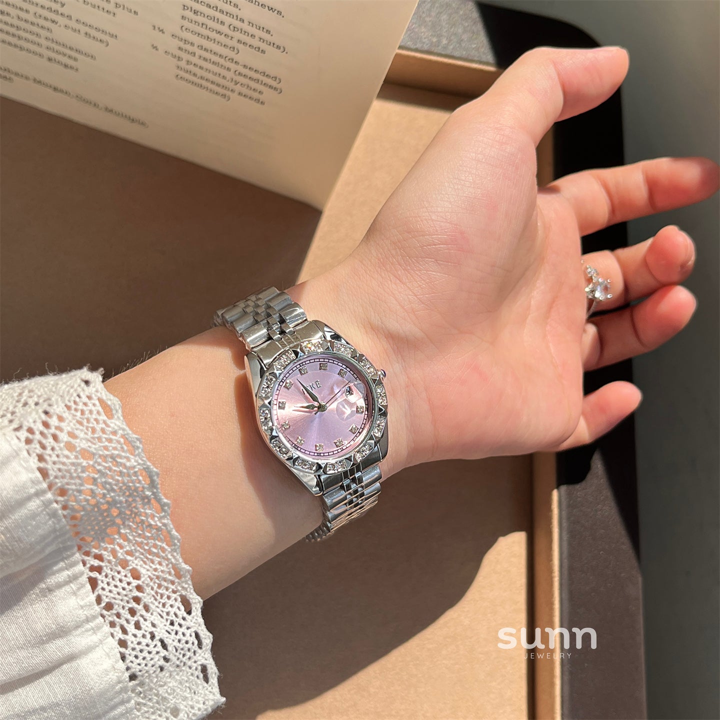 Izzabella Sparkle Dial Watch [LGFIAH30]