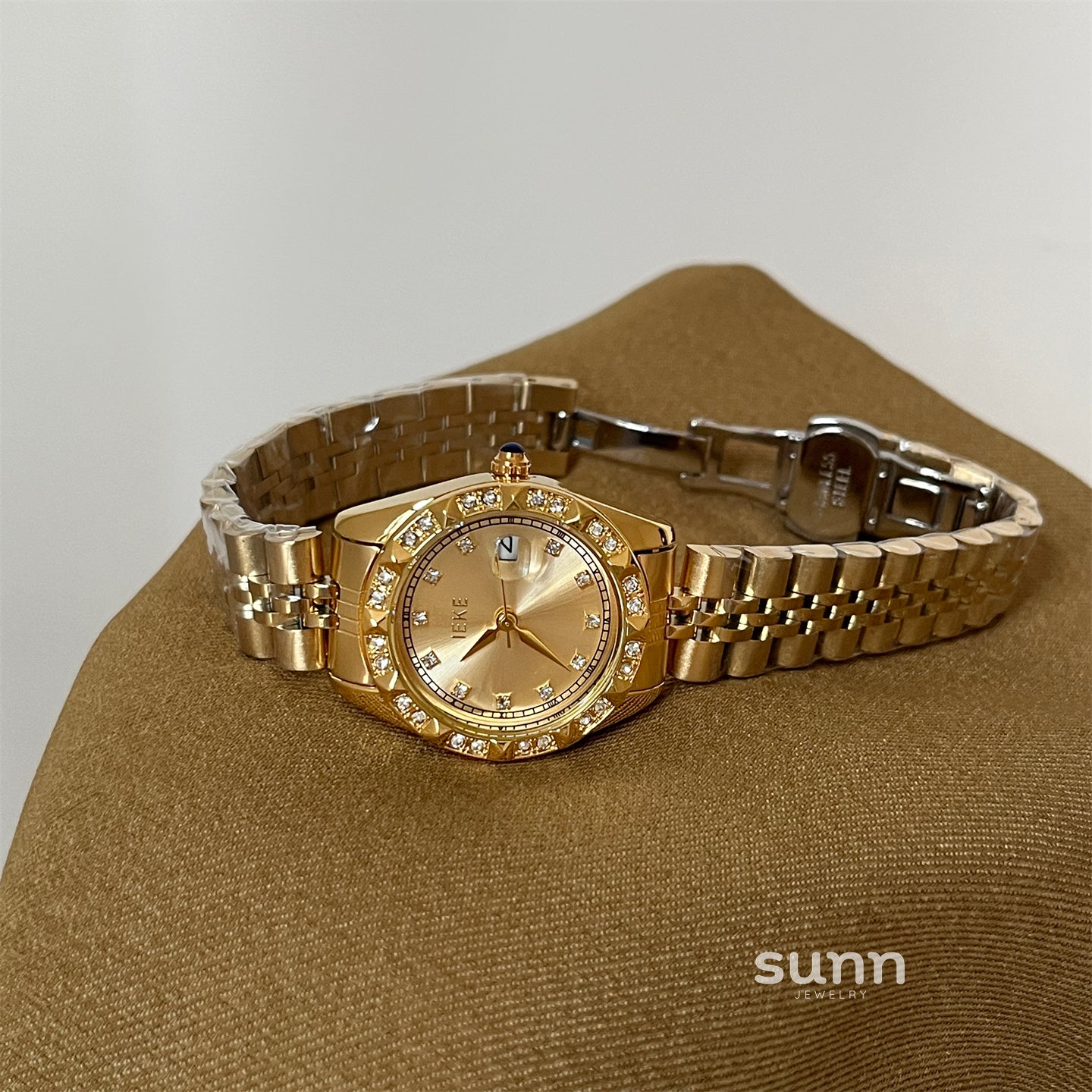 Izzabella Sparkle Dial Watch [10JGKDA3]