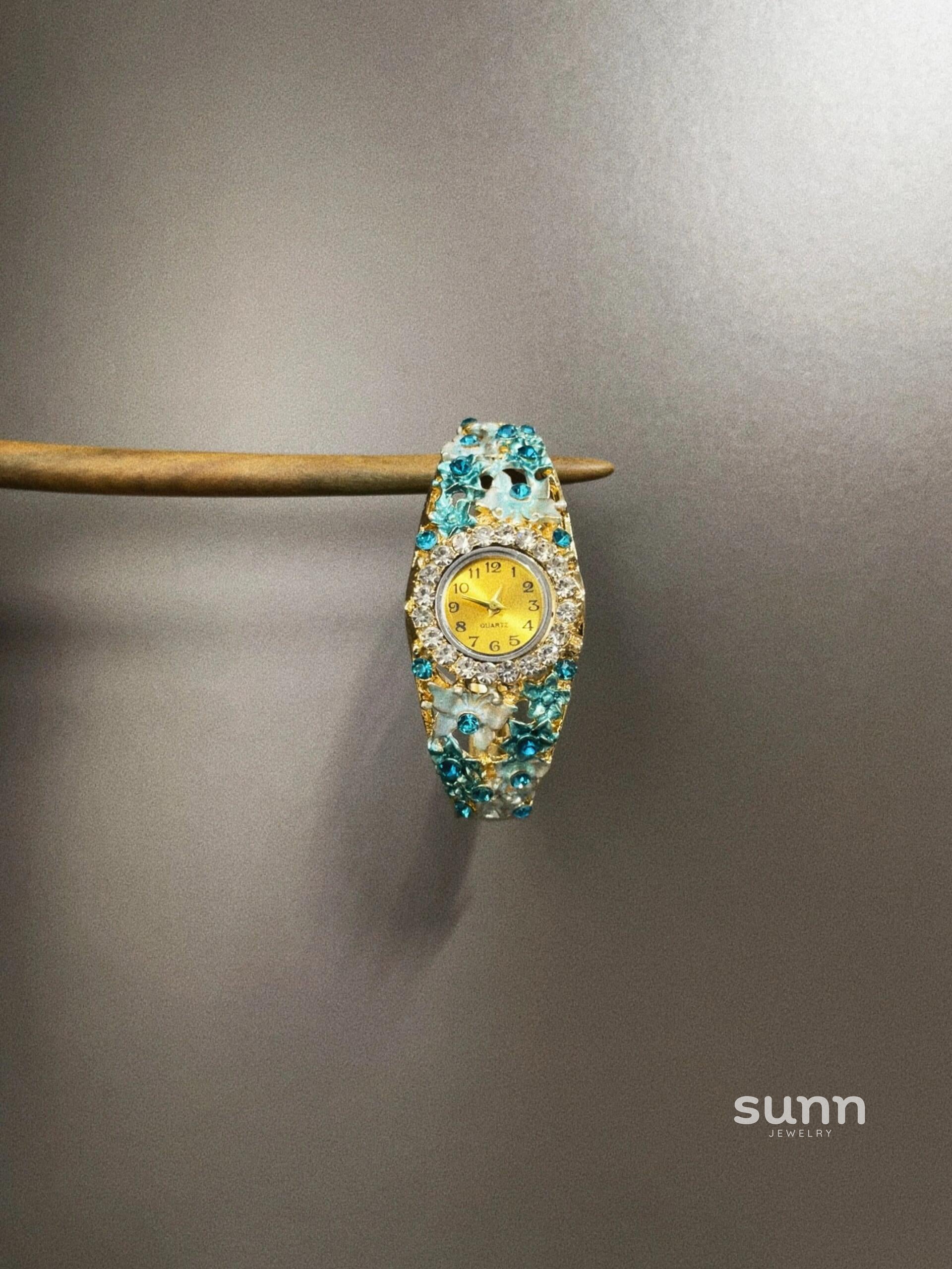 Jacee Vintage Jingtai Blue Watch [GAIER2SF]