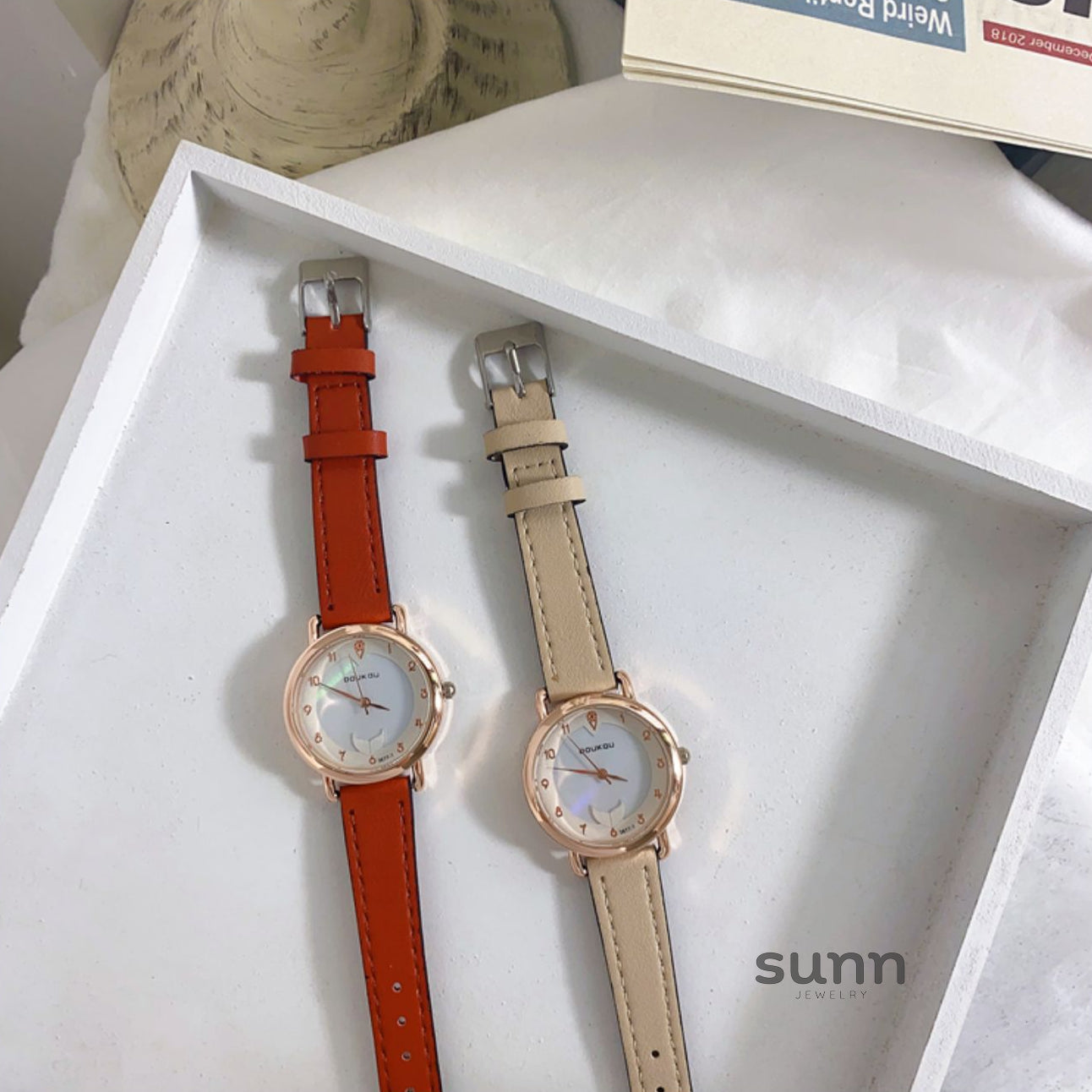 Jacelyn Radiant Mother-of-Pearl Watch [FUFE2CWK]