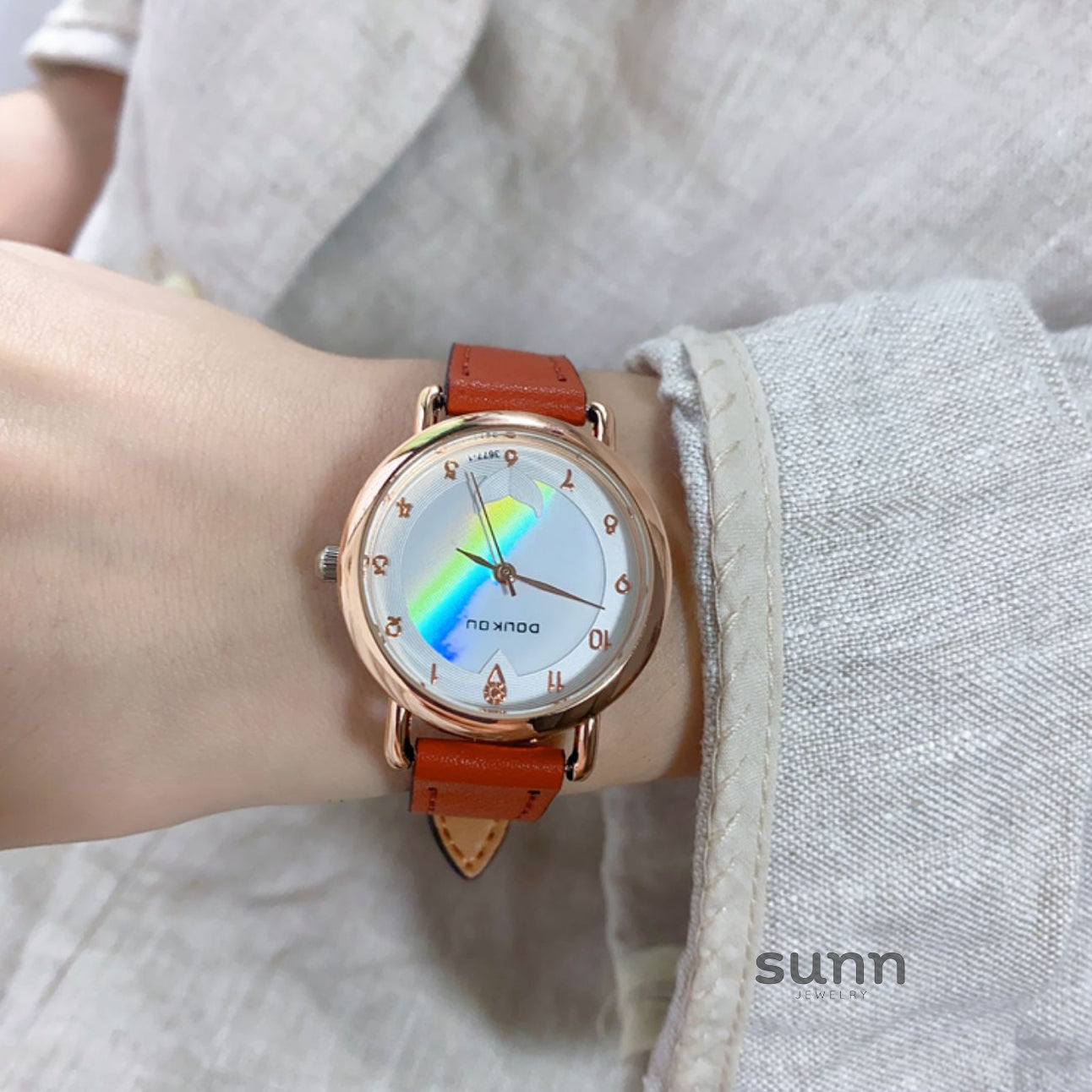 Jacelyn Radiant Mother-of-Pearl Watch [170A5XA0]