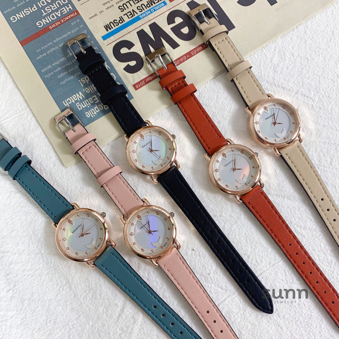 Jacelyn Radiant Mother-of-Pearl Watch [TWNWHAWS]