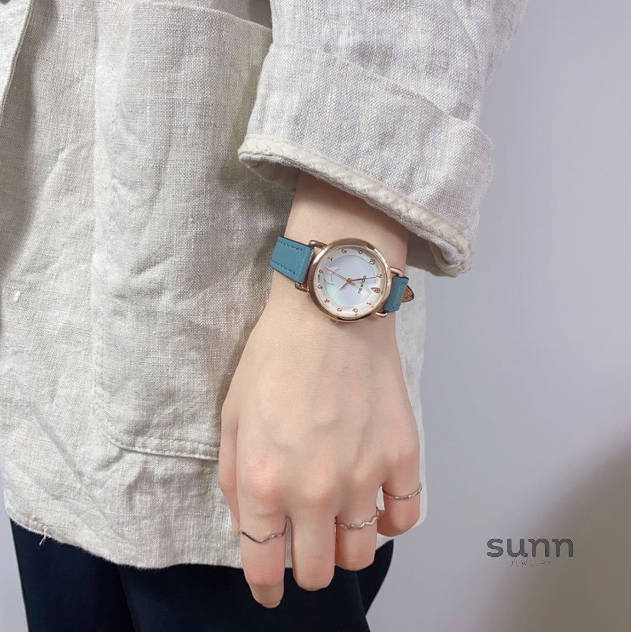 Jacelyn Radiant Mother-of-Pearl Watch [HEW9OXUQ]