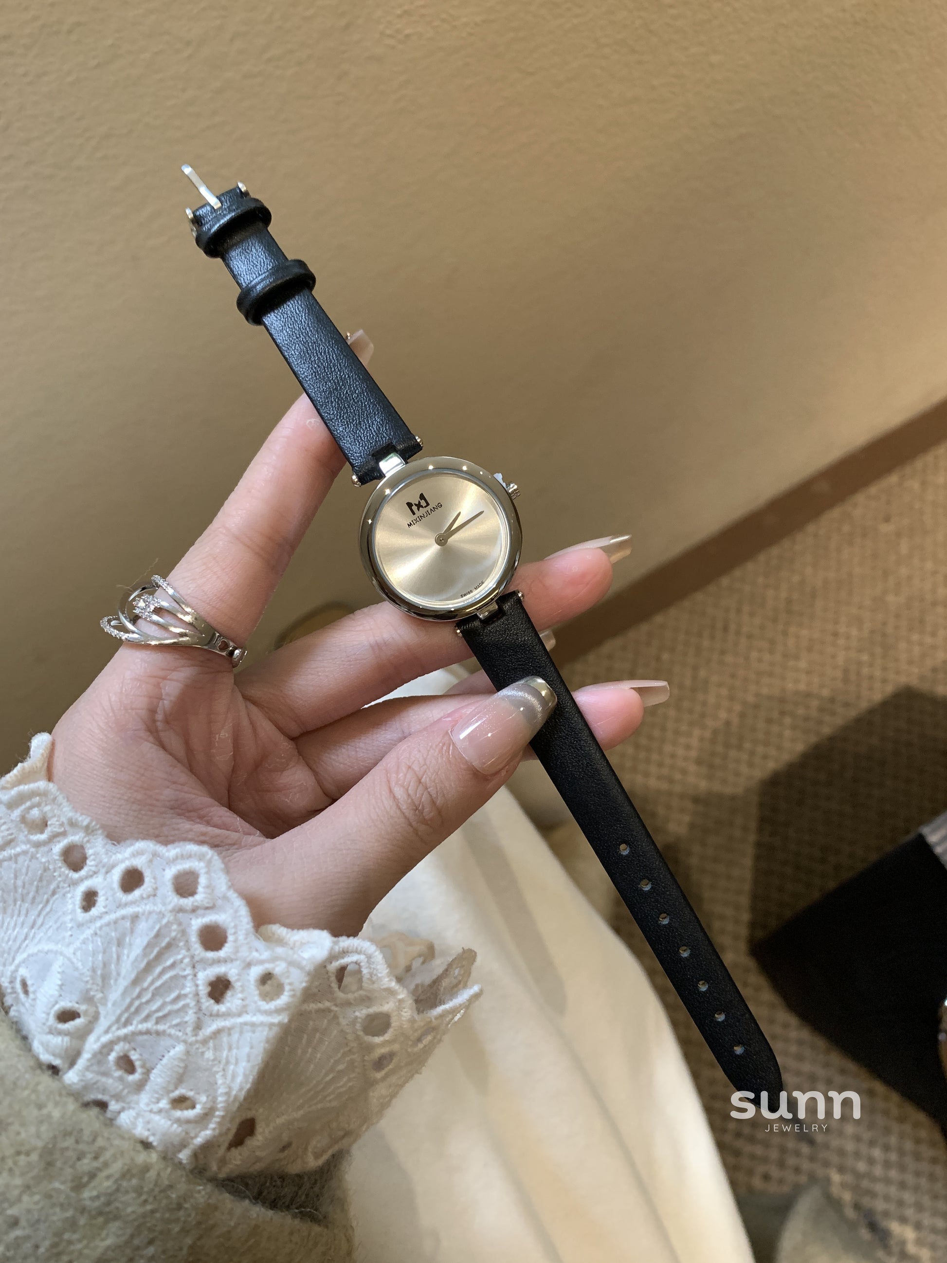Jackeline Glare Mini Dial Watch [5WW9LWB8]