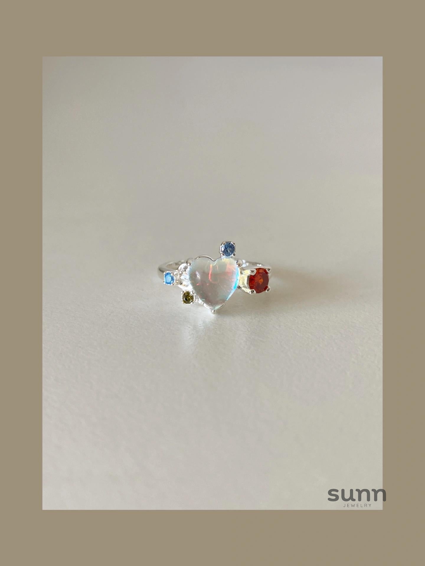 Jacklyn Dainty Silver Open Rings [08FEE3JG]