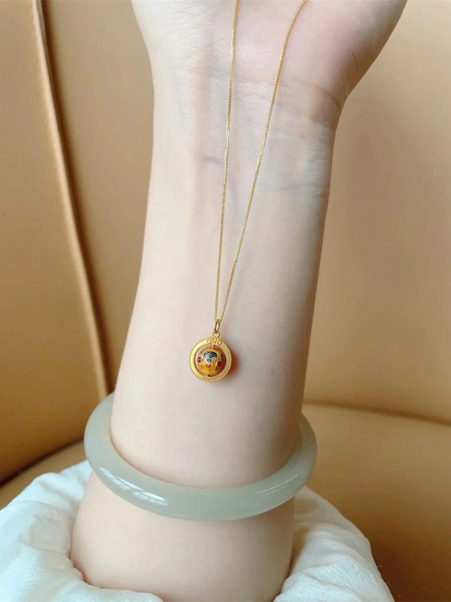Jacklynn Celestial Pendant Necklace