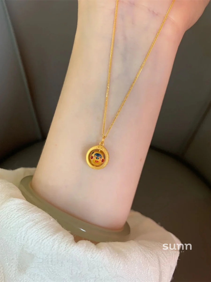 Jacklynn Celestial Pendant Necklace