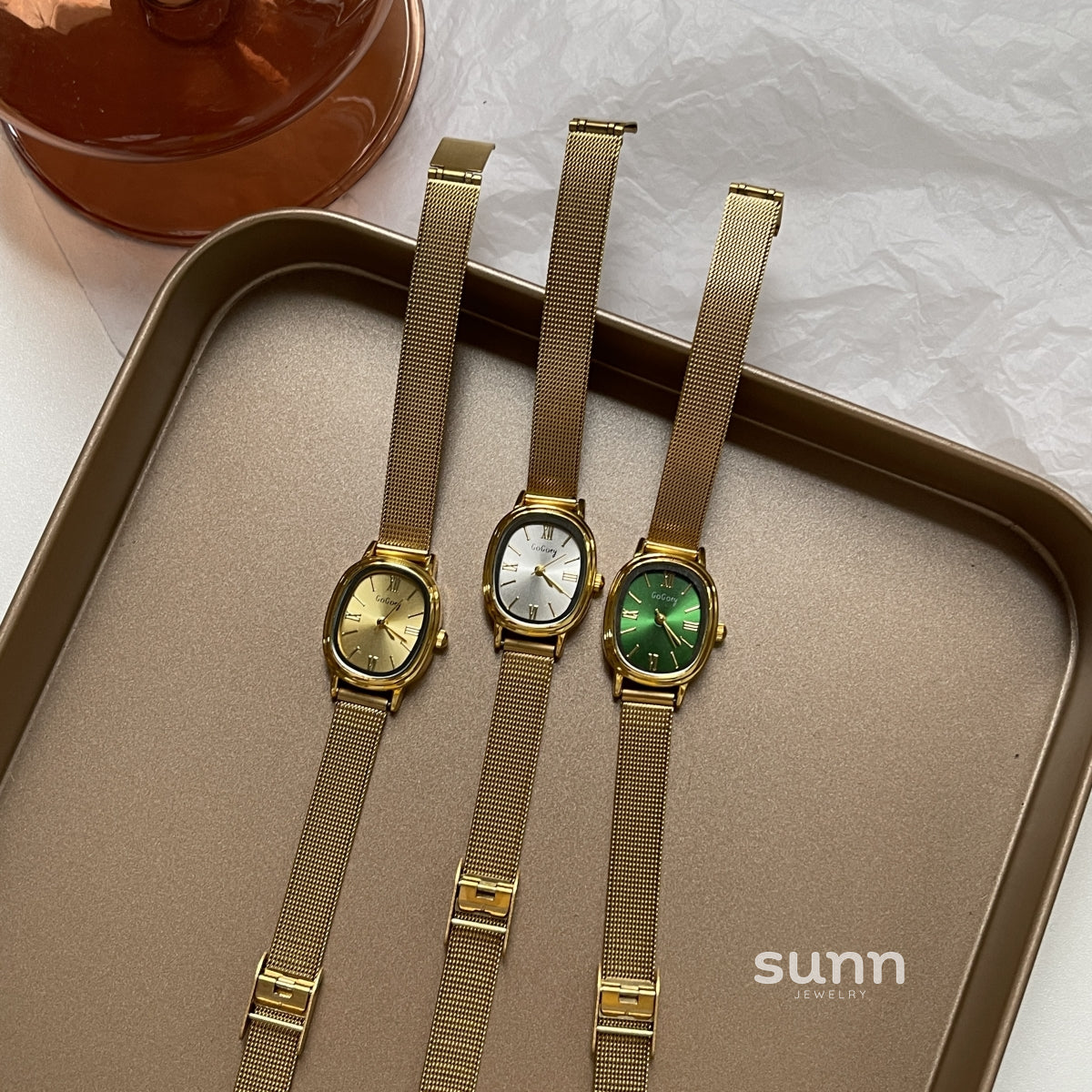 Jacy Oval Gold Watch [3IFWWUM0]