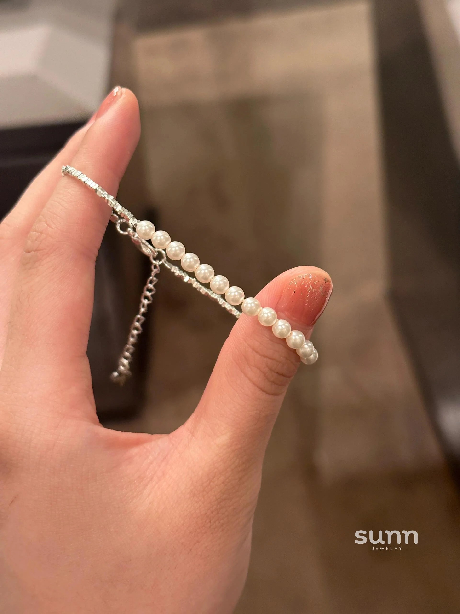 Jaedyn Iridescent Pearl Bracelet