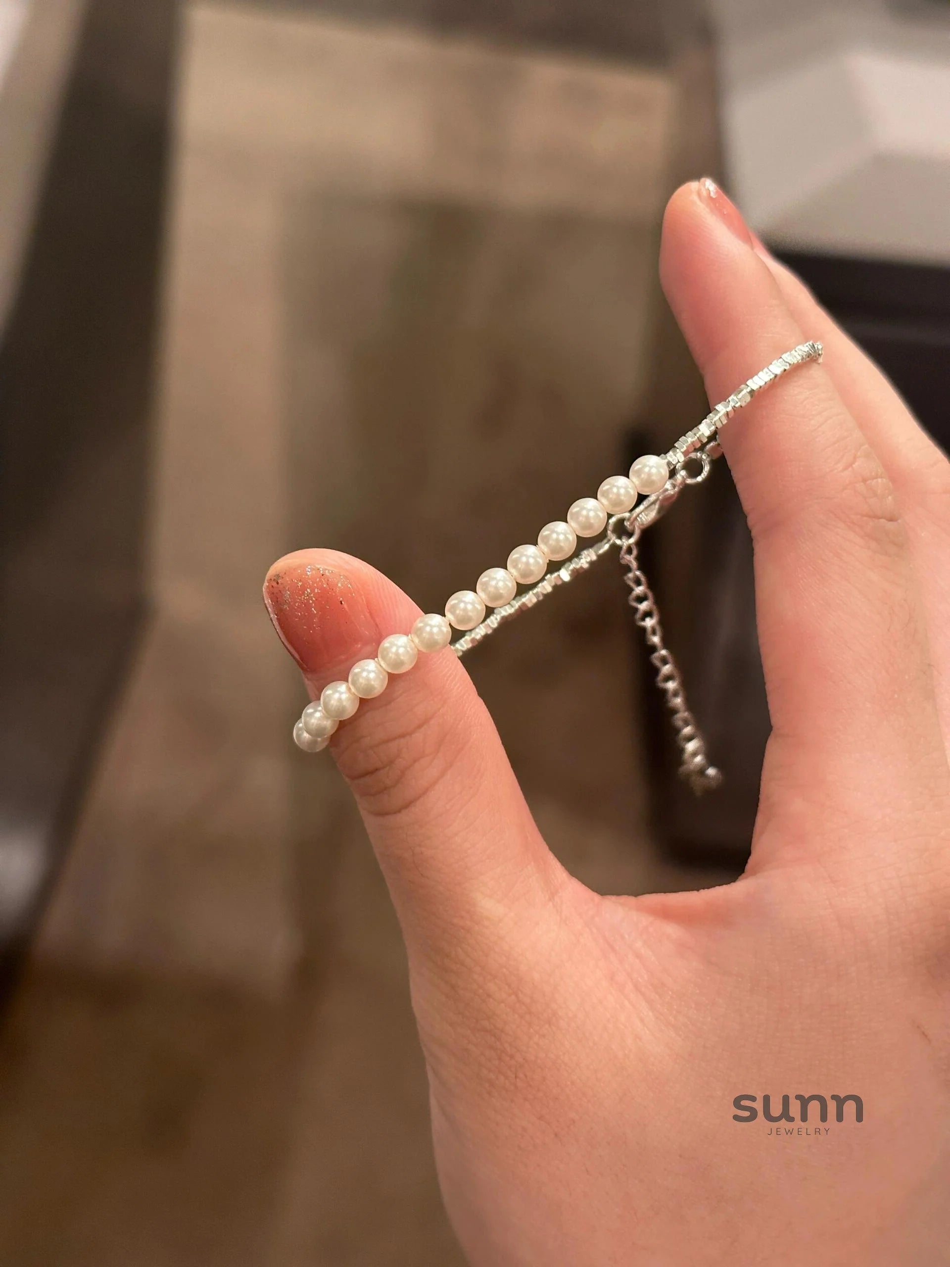 Jaedyn Iridescent Pearl Bracelet