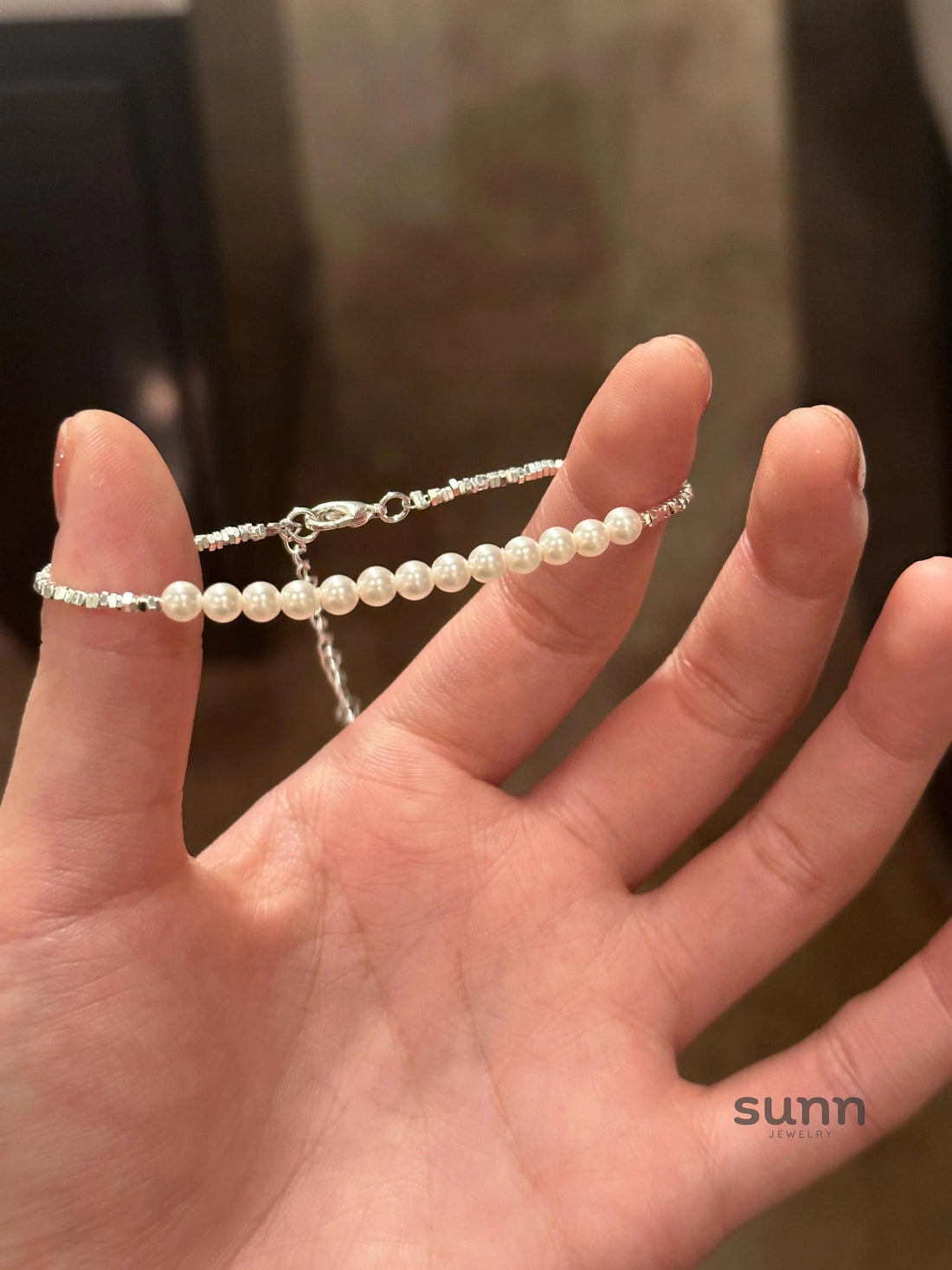 Jaedyn Iridescent Pearl Bracelet