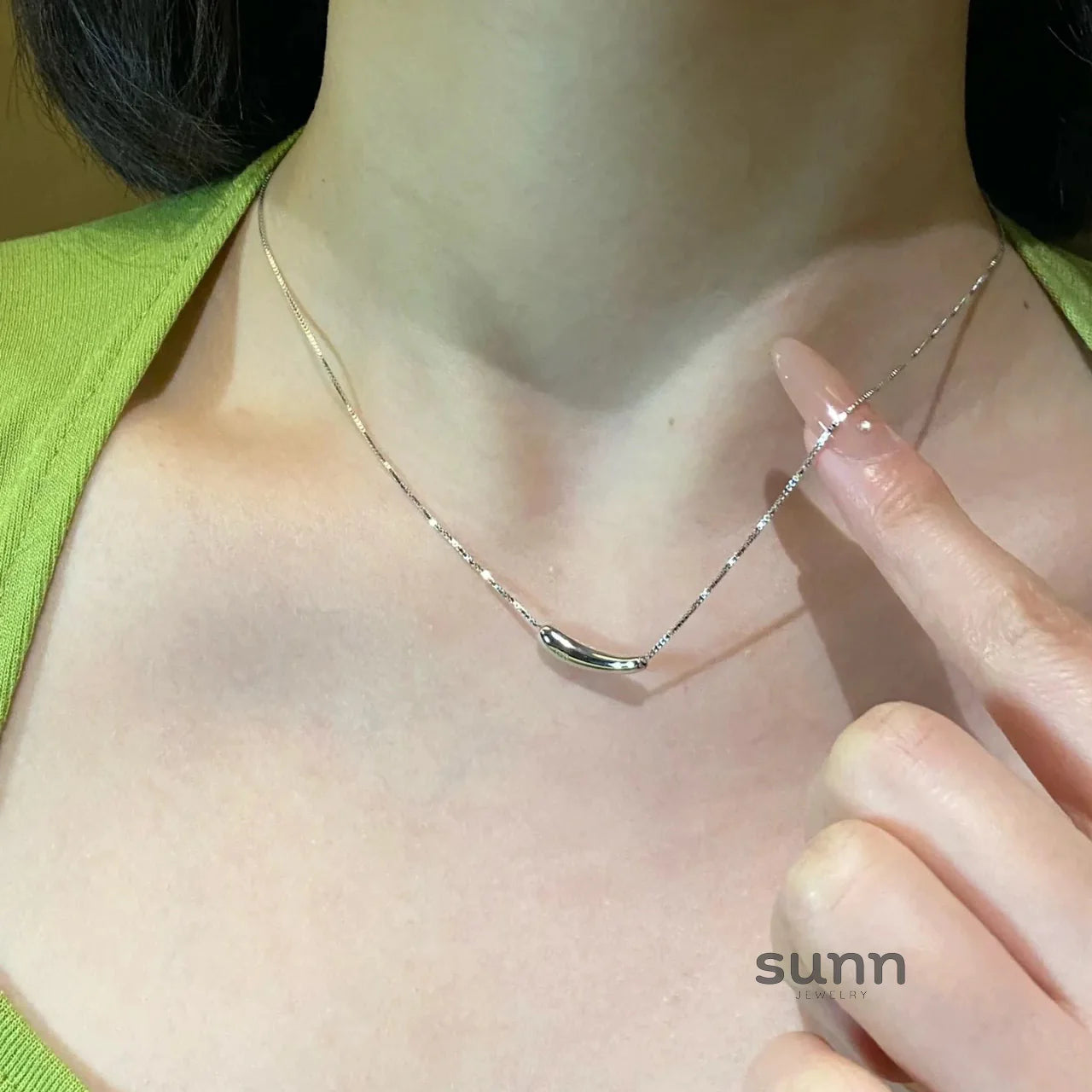 Jaedyn Violet Sparkle Necklace
