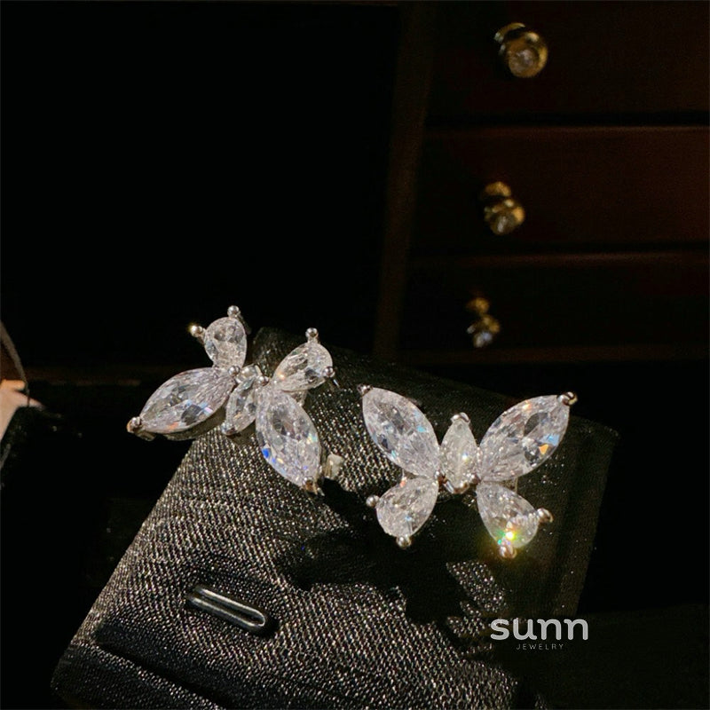 Jaelah Zircon Butterfly Jewelry [3OL0I0AT]