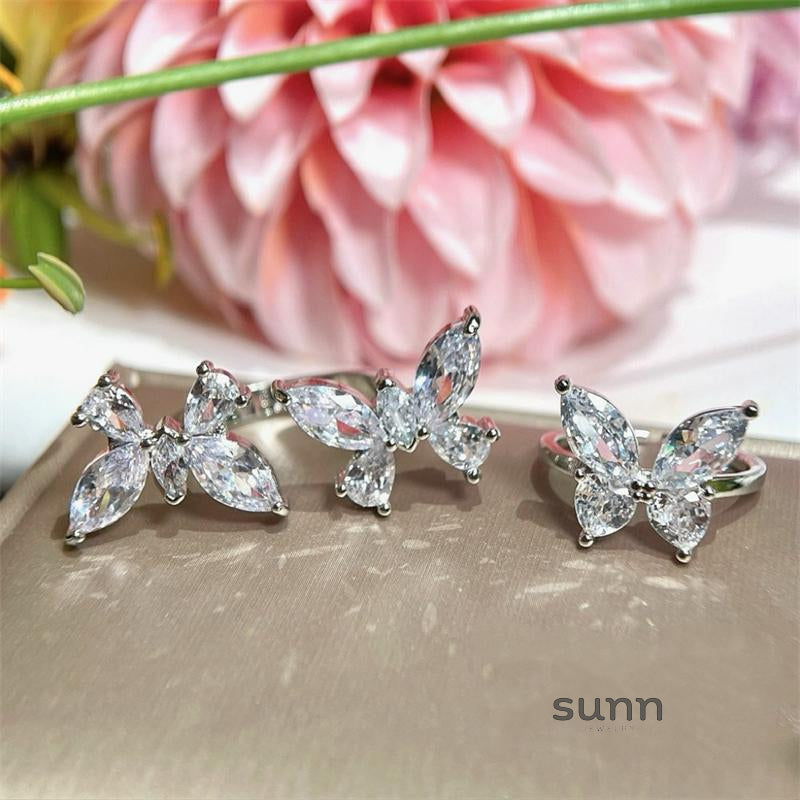 Jaelah Zircon Butterfly Jewelry [J5OSBTRQ]