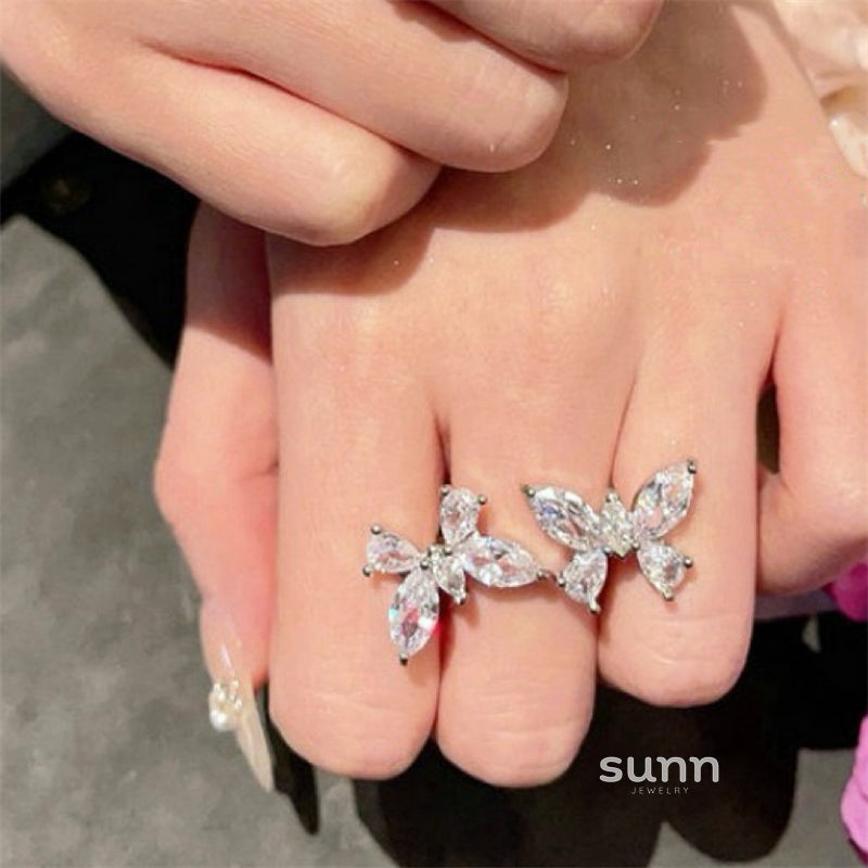 Jaelah Zircon Butterfly Jewelry [99G2UJGT]