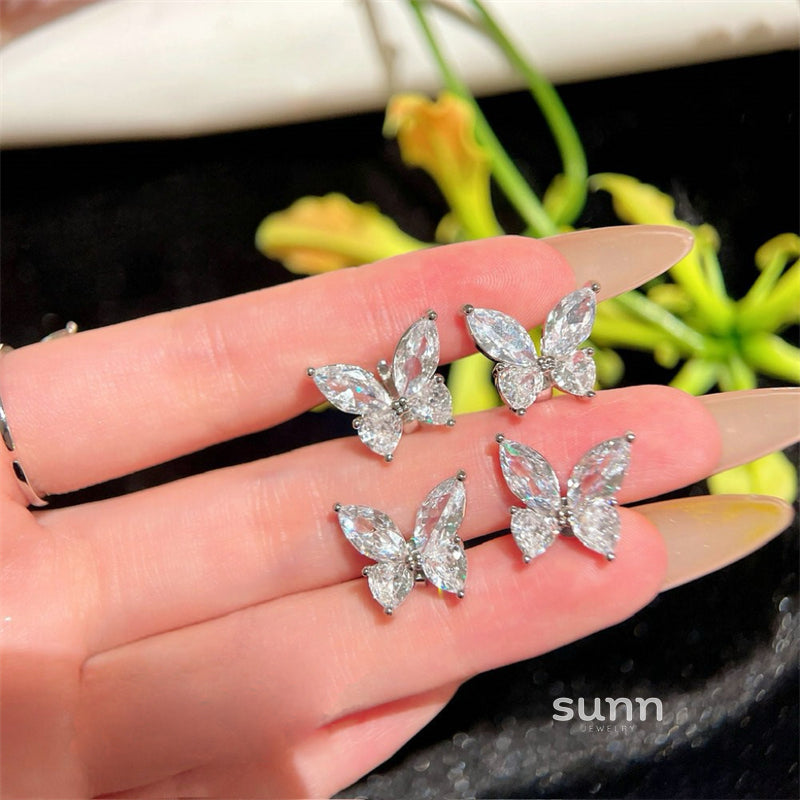 Jaelah Zircon Butterfly Jewelry [KNWZ0M9R]