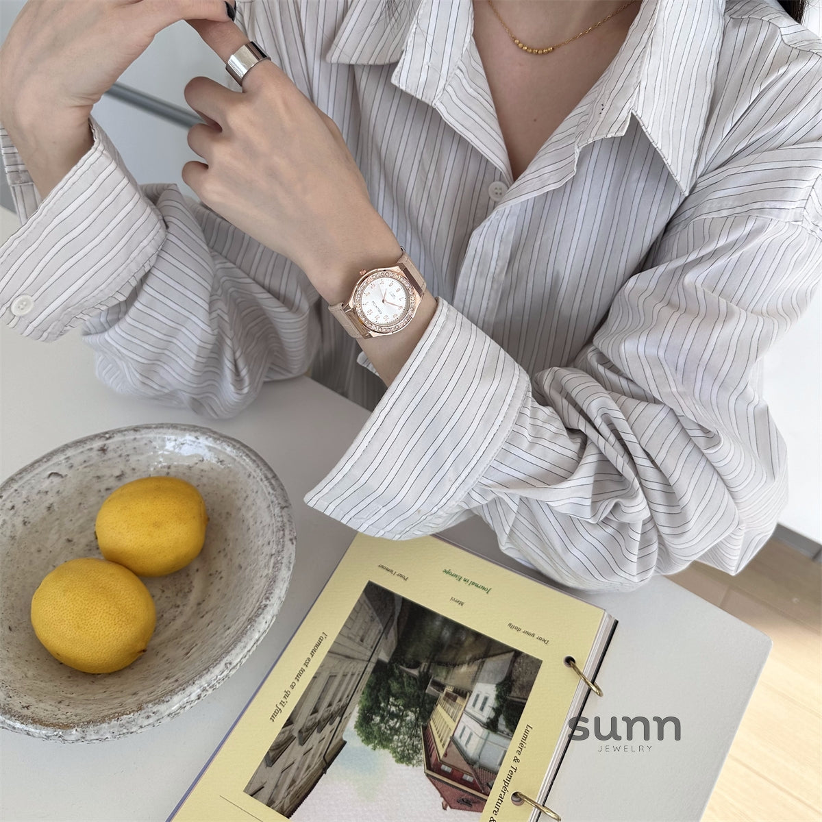Jaicee Minimalist Quartz Watch [VEPDV1QO]