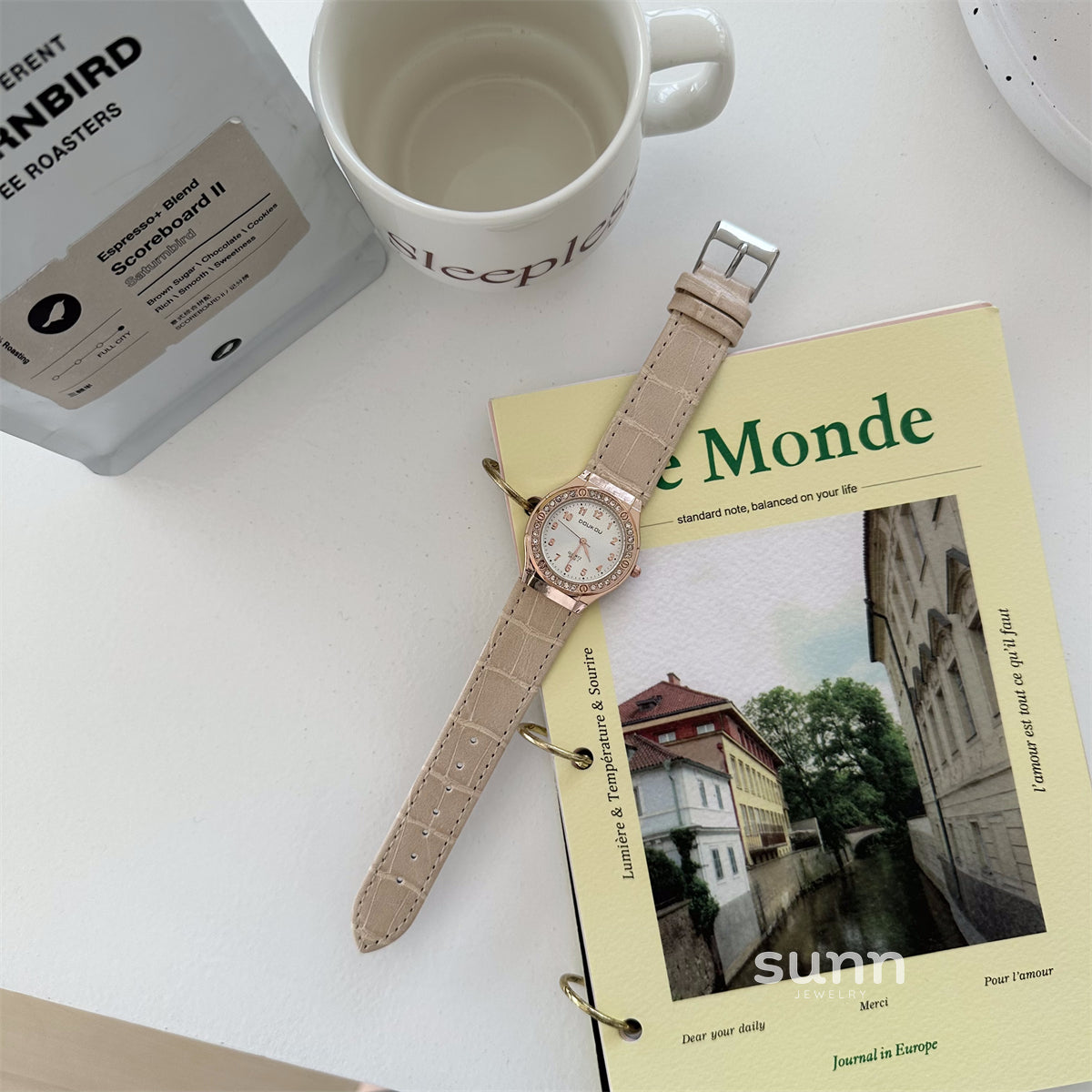 Jaicee Minimalist Quartz Watch [2RXT9AYB]