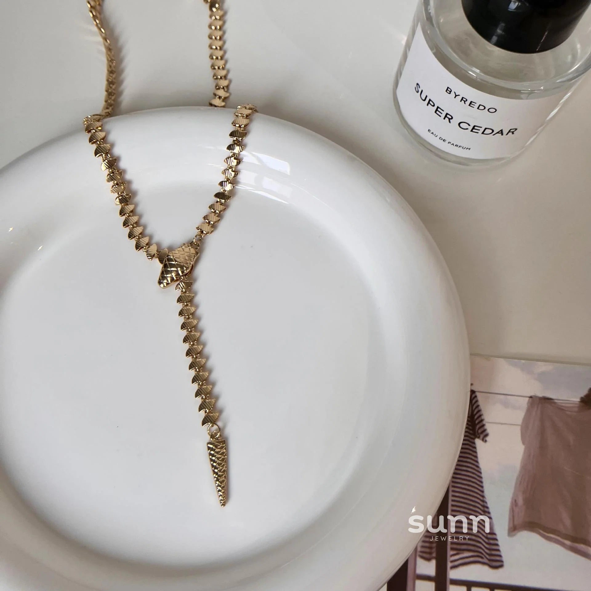 Jaidah Snake Choker Necklace