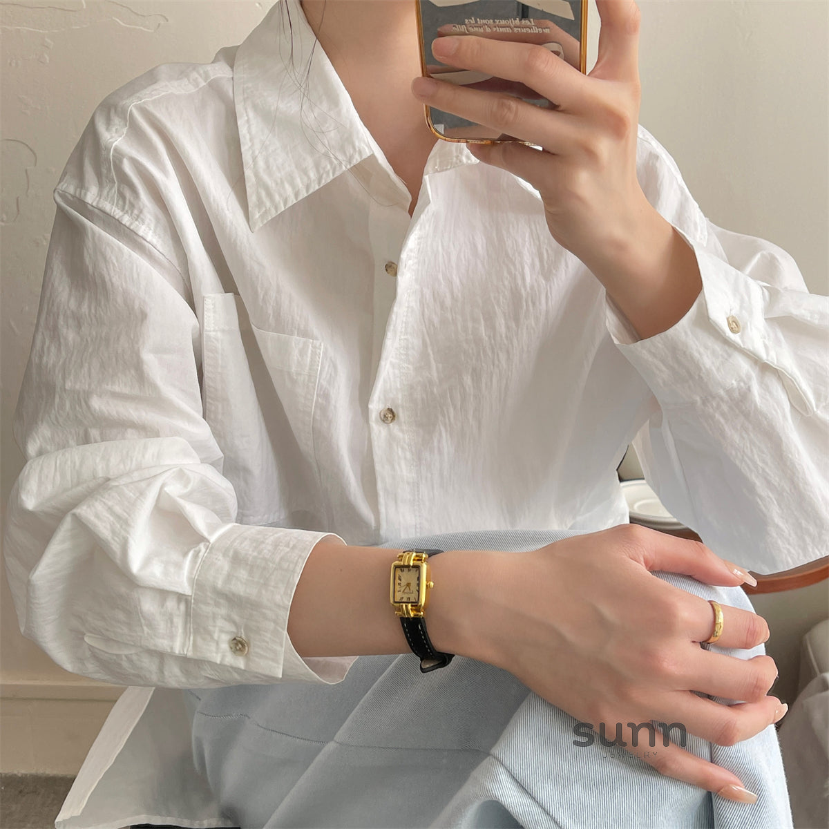 Jailyn Petite Square Watch [6X6J5F4N]