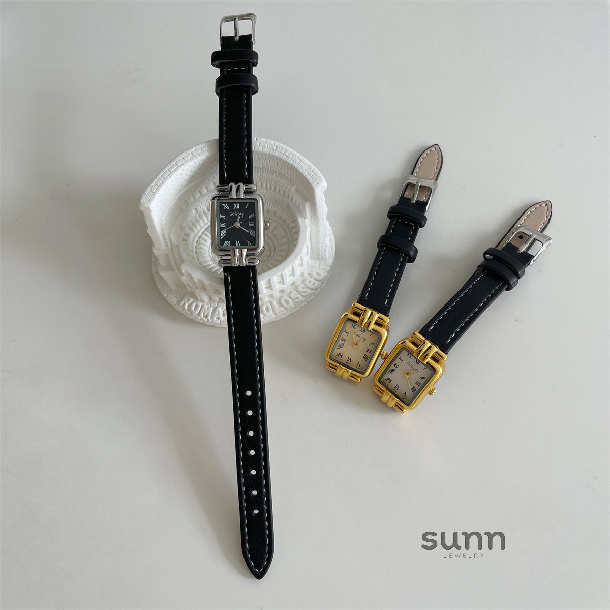Jailyn Petite Square Watch [RXI9U7BQ]