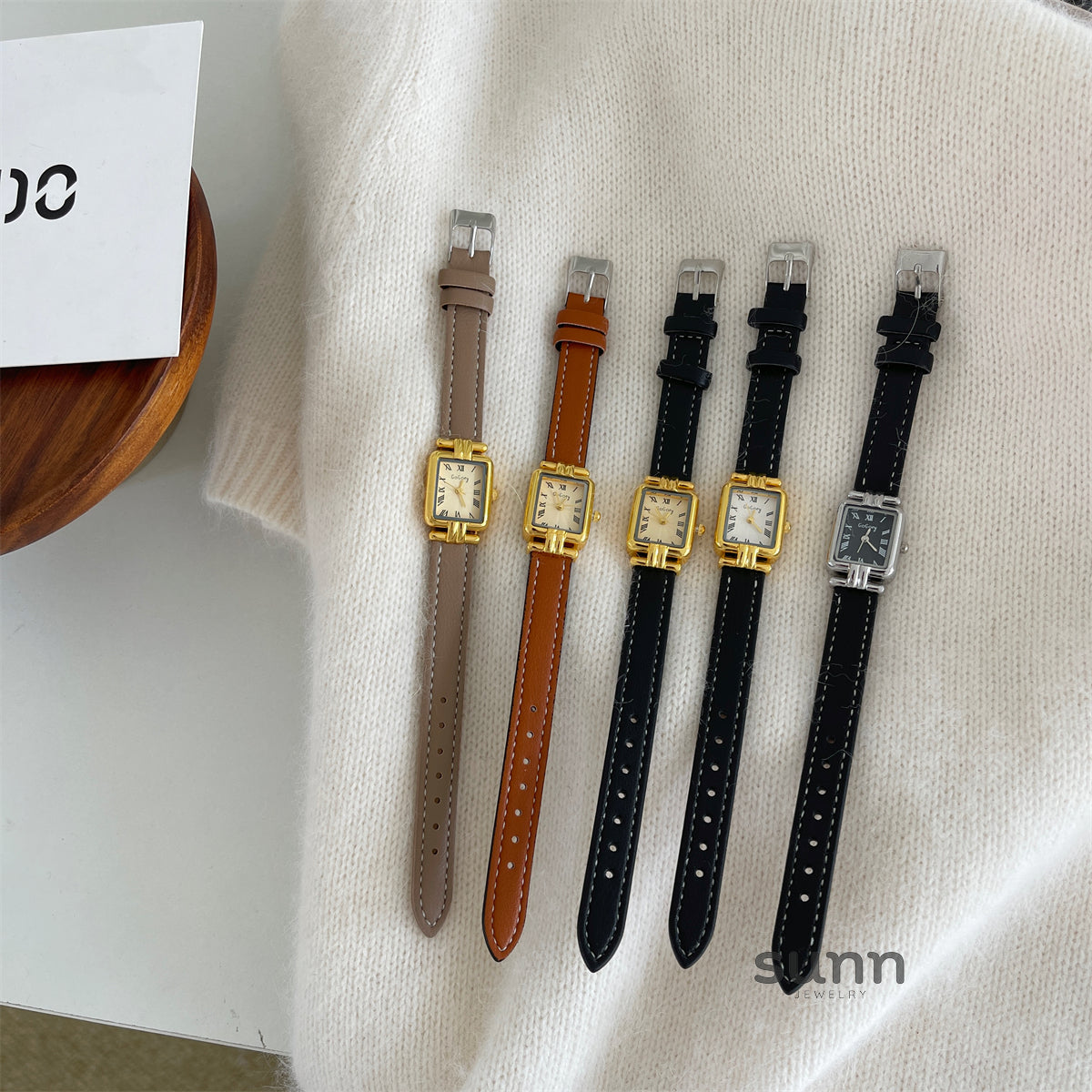 Jailyn Petite Square Watch [8E8HY9SM]