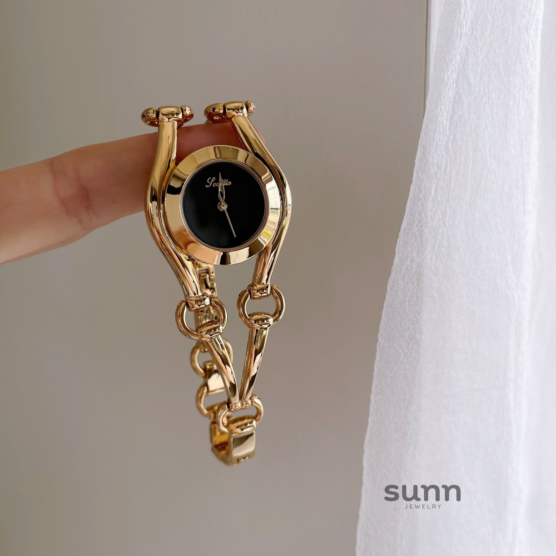 Jaime Gold Bracelet Watch [13SXK5E5]
