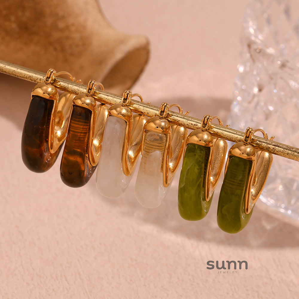 Jaimee Geometric Drop Earrings [ZBO1WLCV]