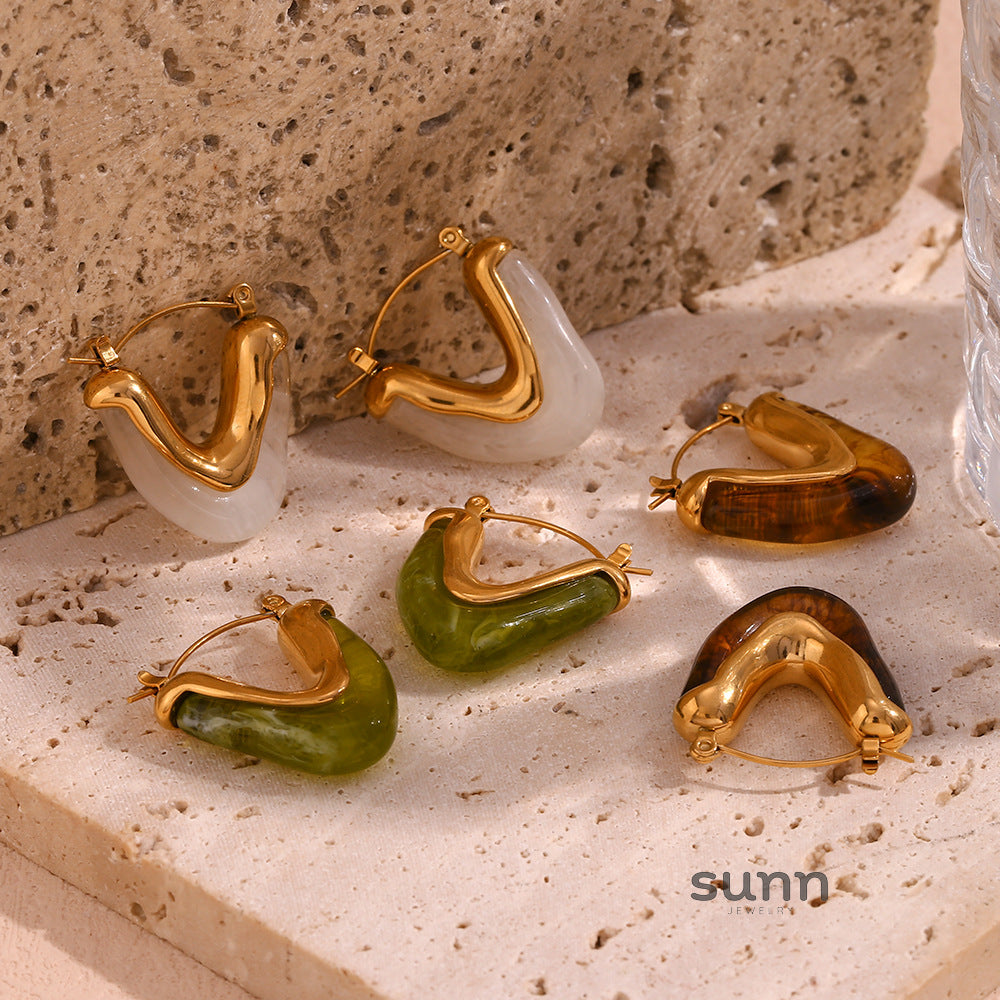 Jaimee Geometric Drop Earrings [G2DE65T5]