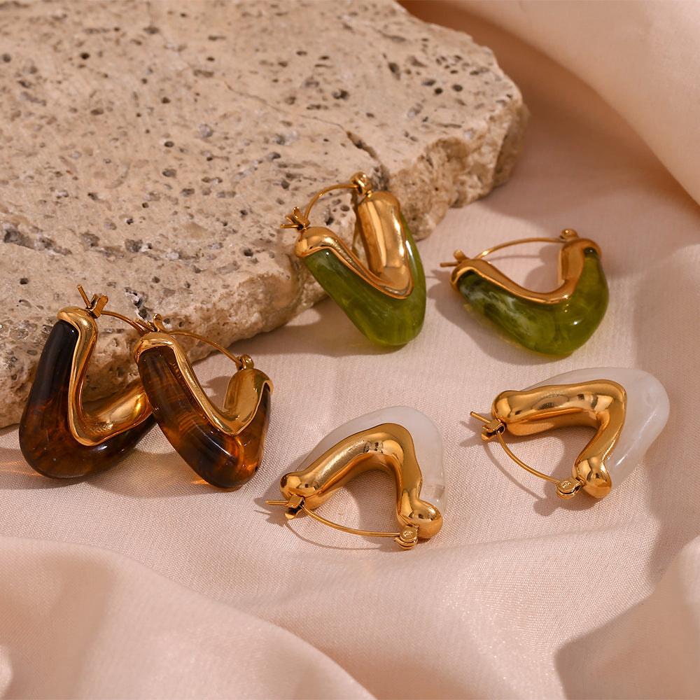 Jaimee Geometric Drop Earrings [ZBO1WLCV]