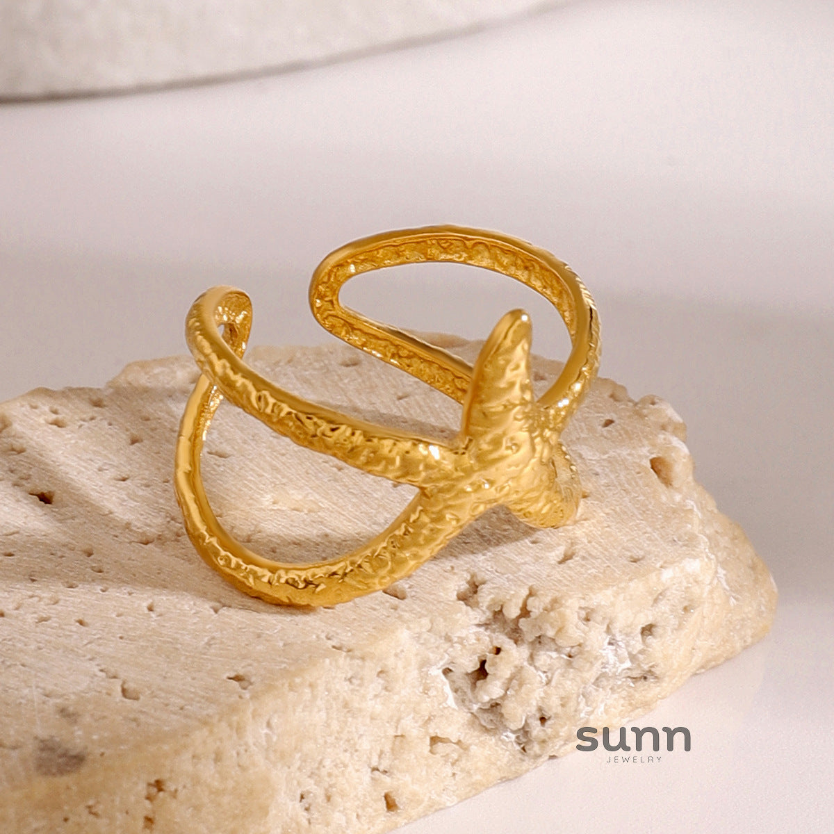 Jaiyana Starfish Open Ring [VX3N2FU7]