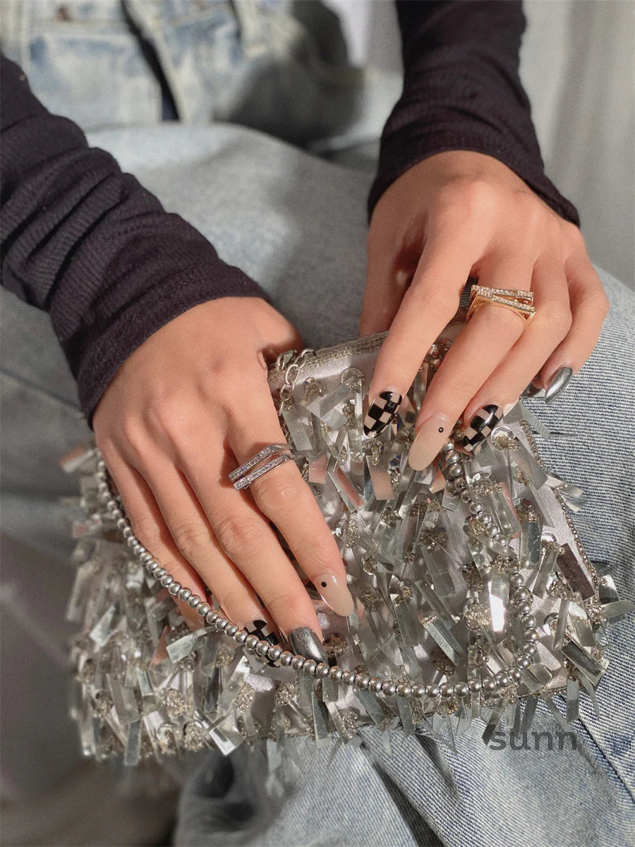 Jala Layered Zirconia Ring
