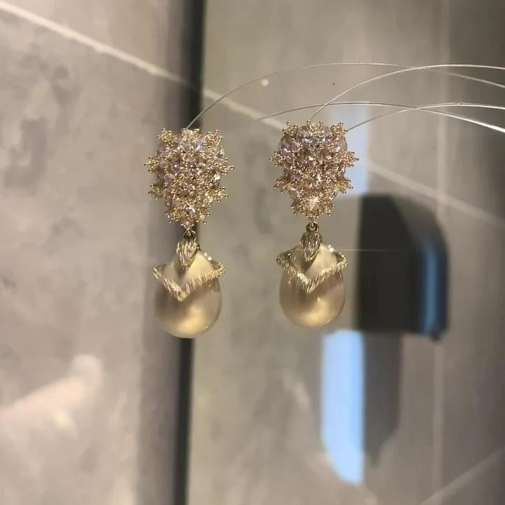 Jaleesa Celestial Pearl Star Studs