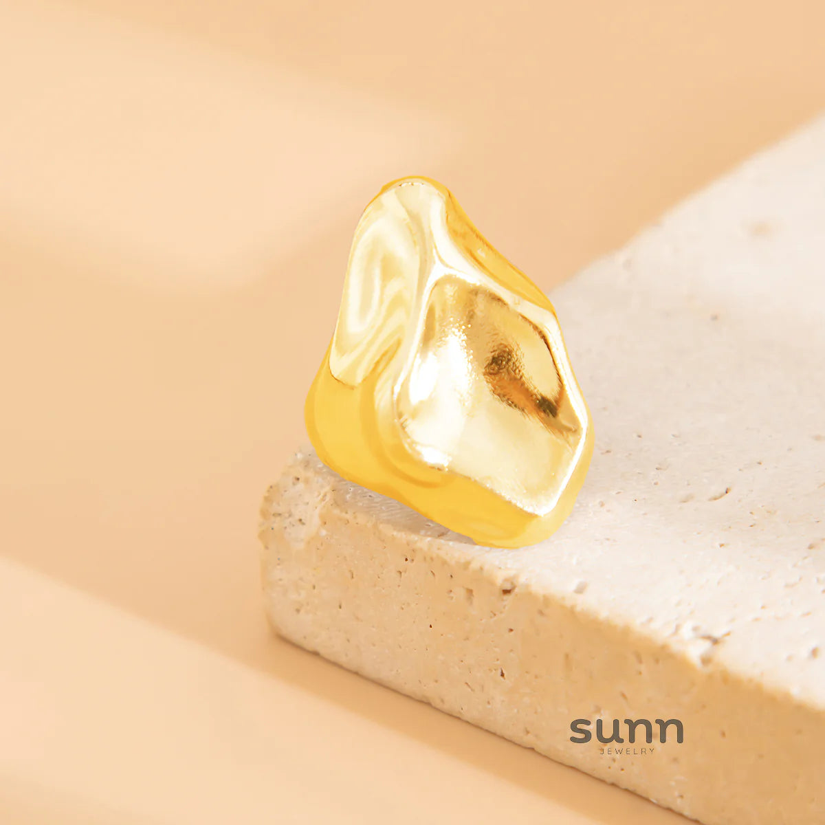 Jalia Sculptural Band Ring