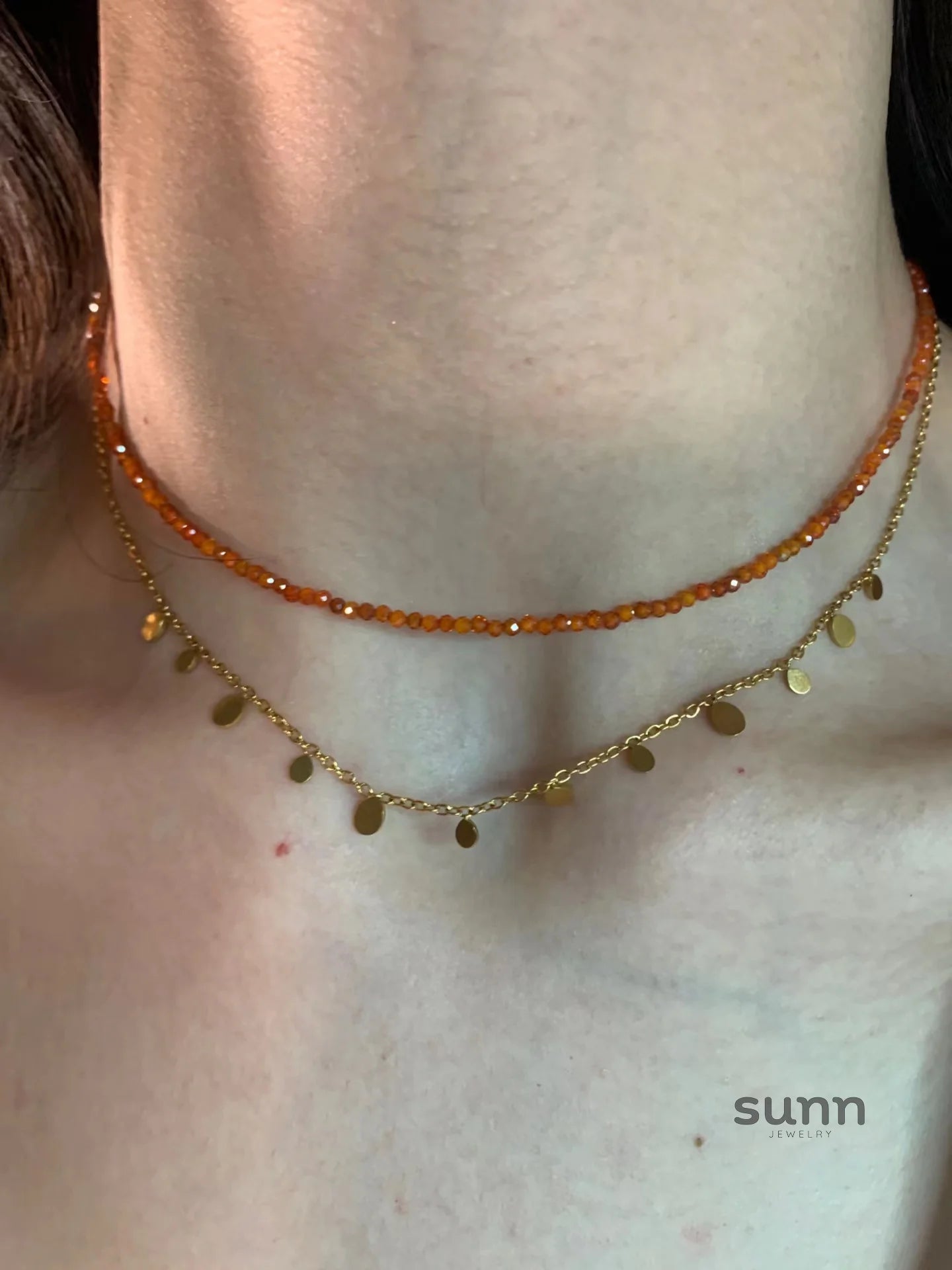 Jaliah Layered Spinel Necklace