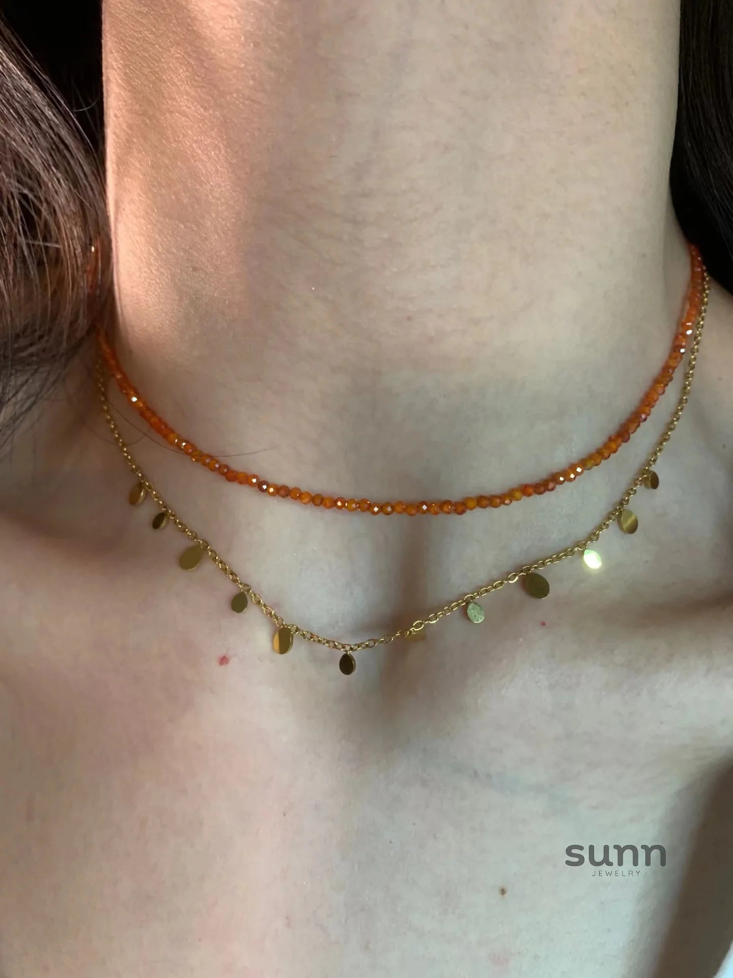 Jaliah Layered Spinel Necklace