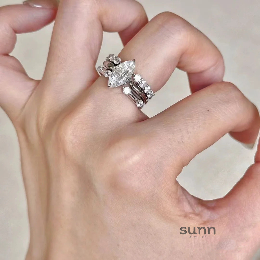 Jalissa Zircon Stackable Ring Set [FSY58E0I]