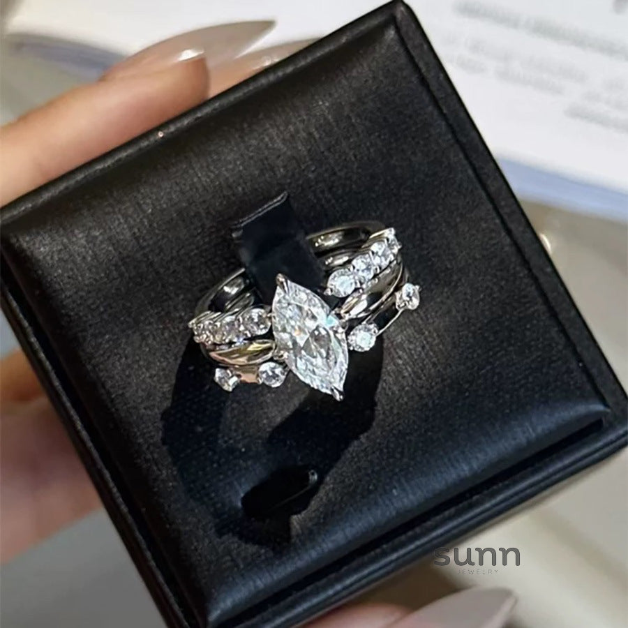 Jalissa Zircon Stackable Ring Set [V6AIMYO2]