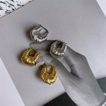 Jaliya Winding Horn Earrings [WL019MG5]